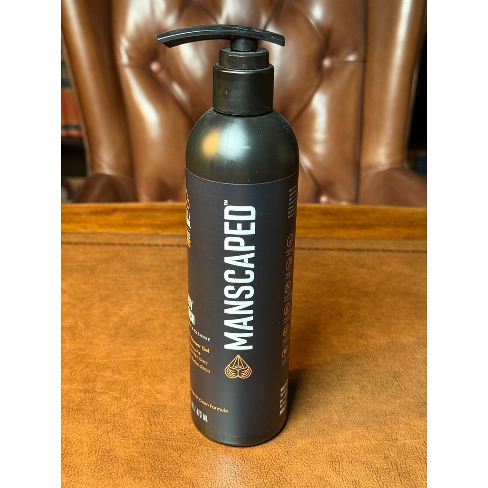 Manscaped Ultra Premium Body Wash Cologne Scent 16oz 473ml New 48-00032